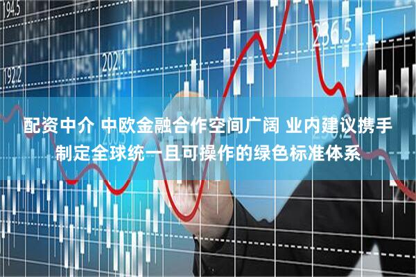 配资中介 中欧金融合作空间广阔 业内建议携手制定全球统一且可操作的绿色标准体系